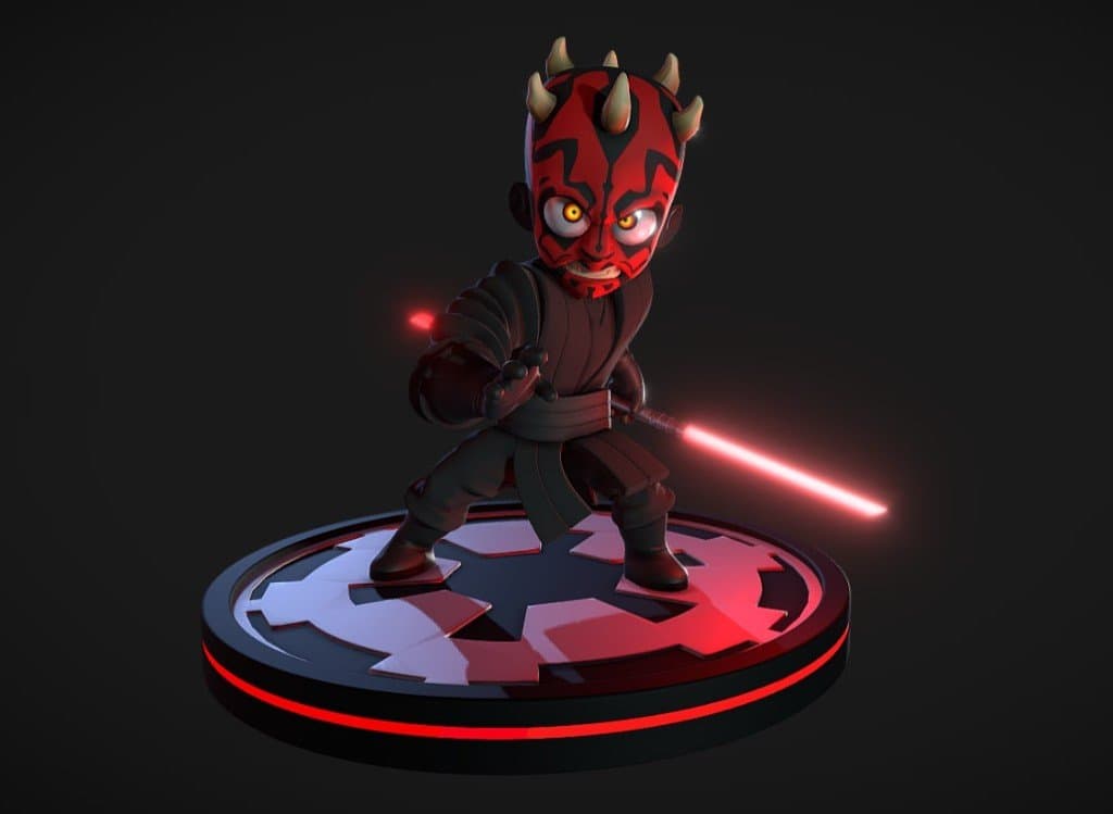 Chibi Darth Maul