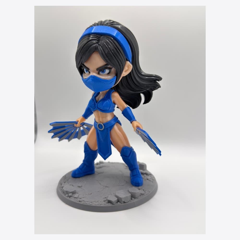 Chibi Kitana — 3/4 inverso