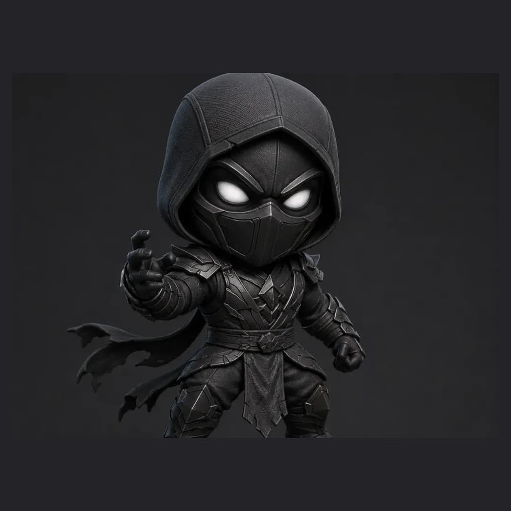 Chibi Noob Saibot — ângulo alternativo