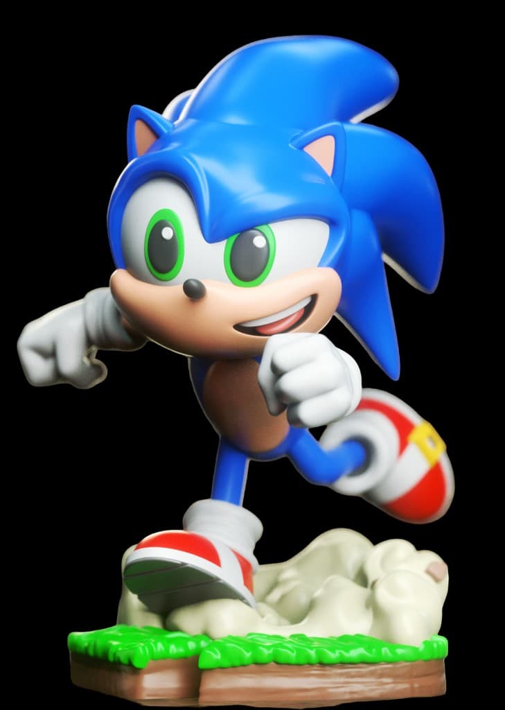 Sonic Chibi — recorte produto