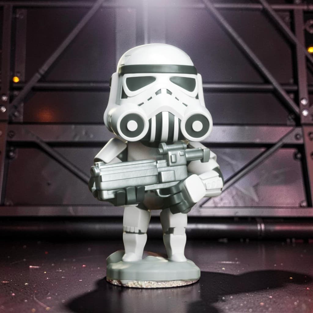 Stormtrooper Chibi — cenário imperial