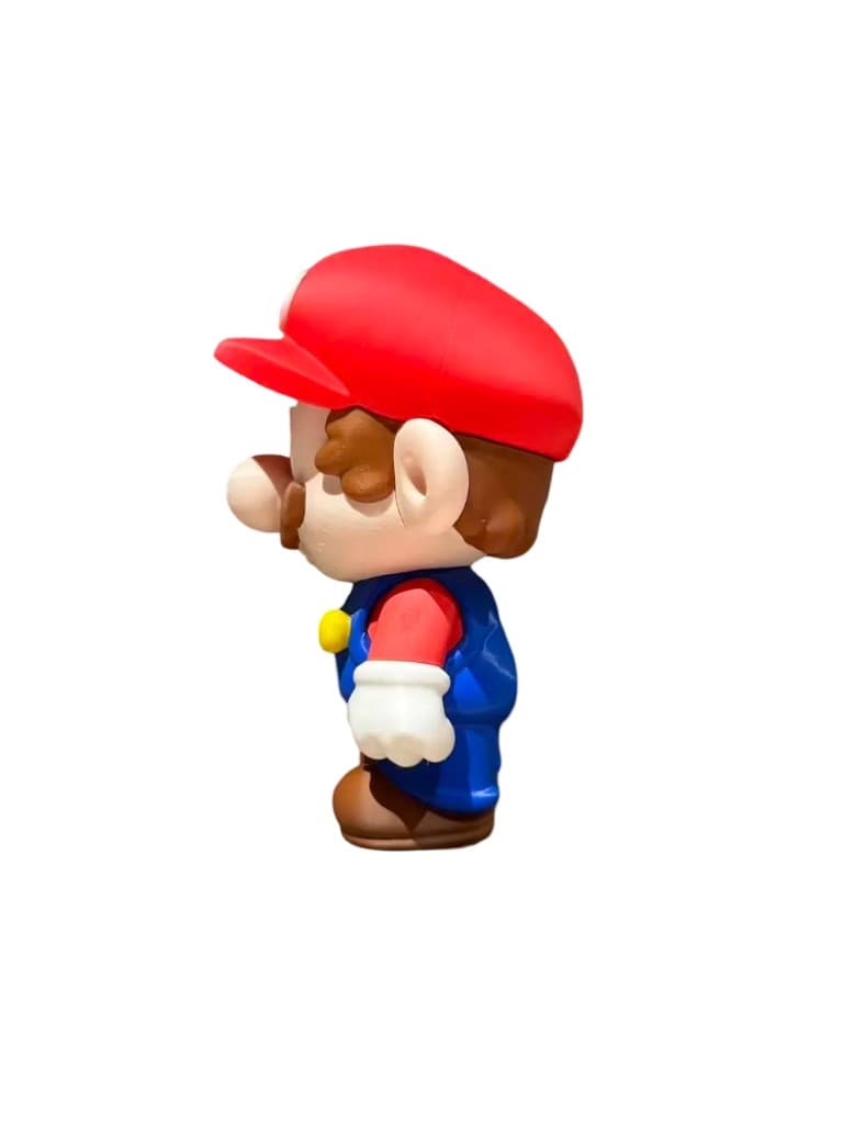 Chibi Super Mario — perfil esquerdo