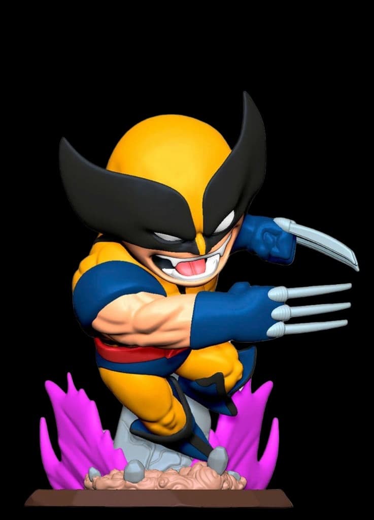 Wolverine Chibi — recorte produto