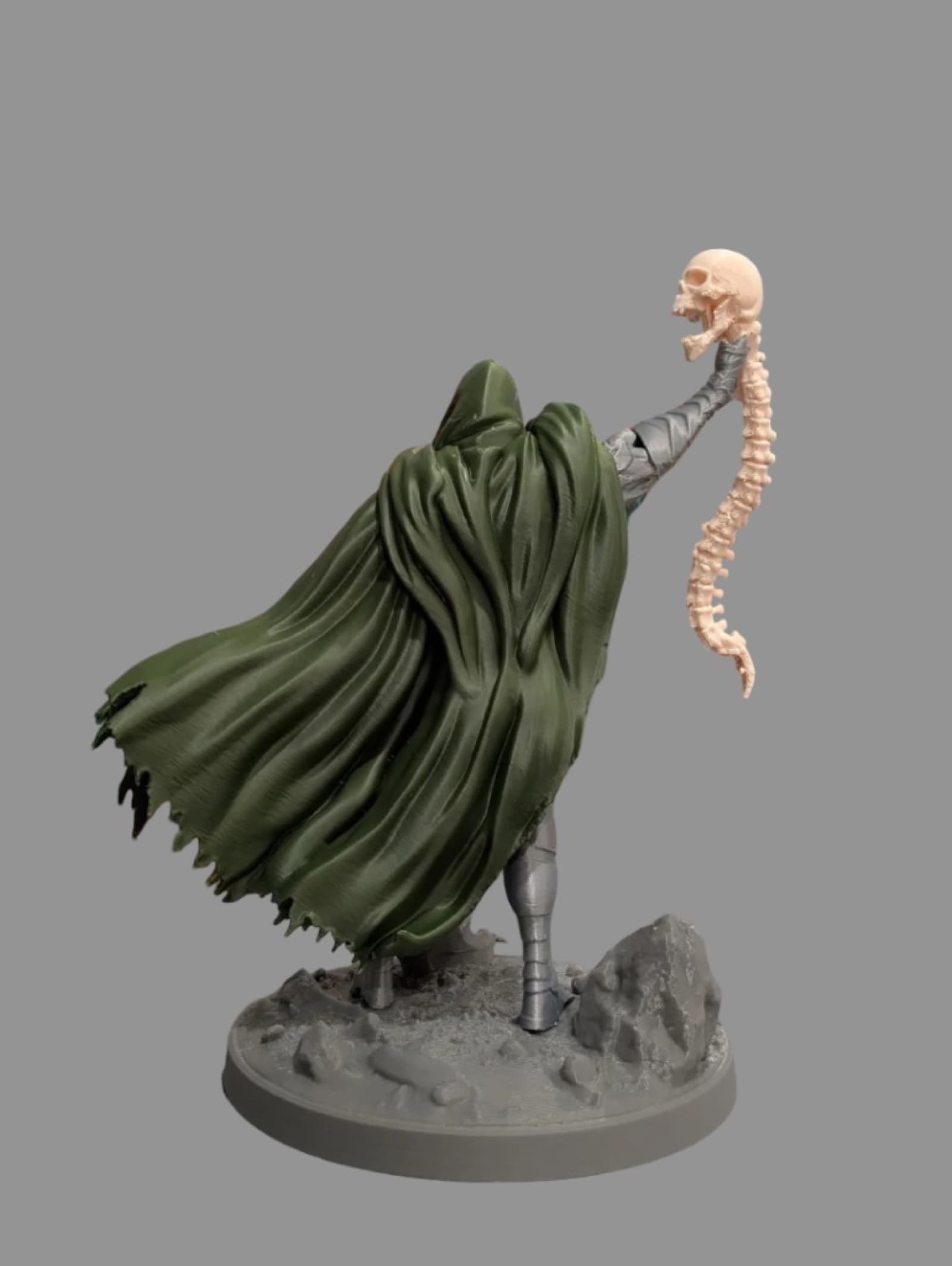 Doctor Doom Execução de Thanos — costas