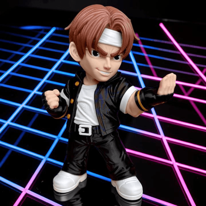 Kyo Kusanagi KOF — recorte produto neon