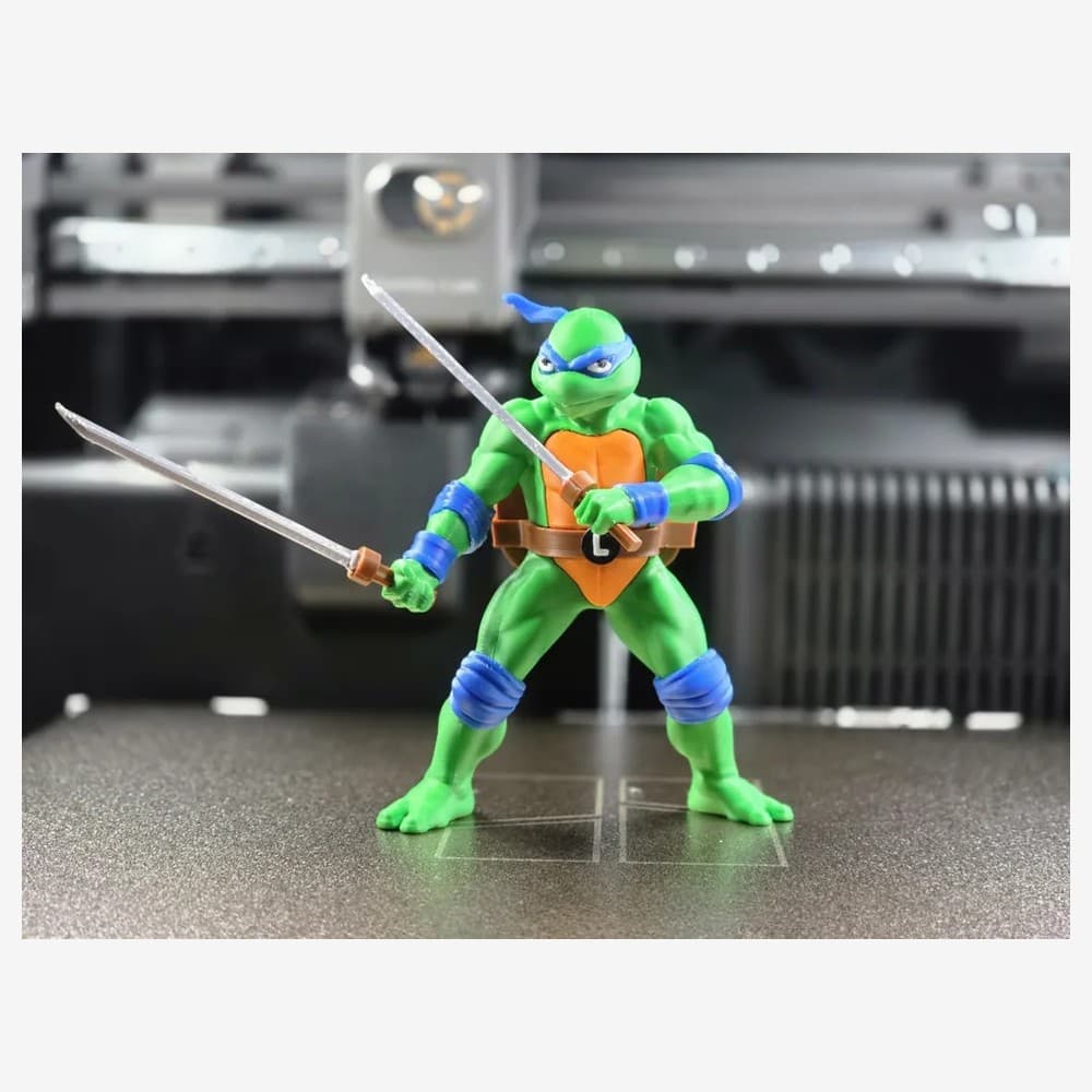 Leonardo TMNT — na impressora