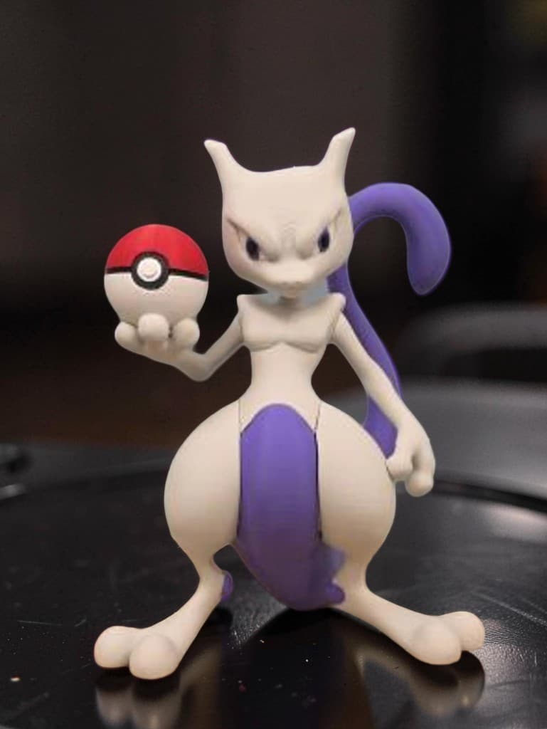 Mewtwo Pokémon — recorte produto
