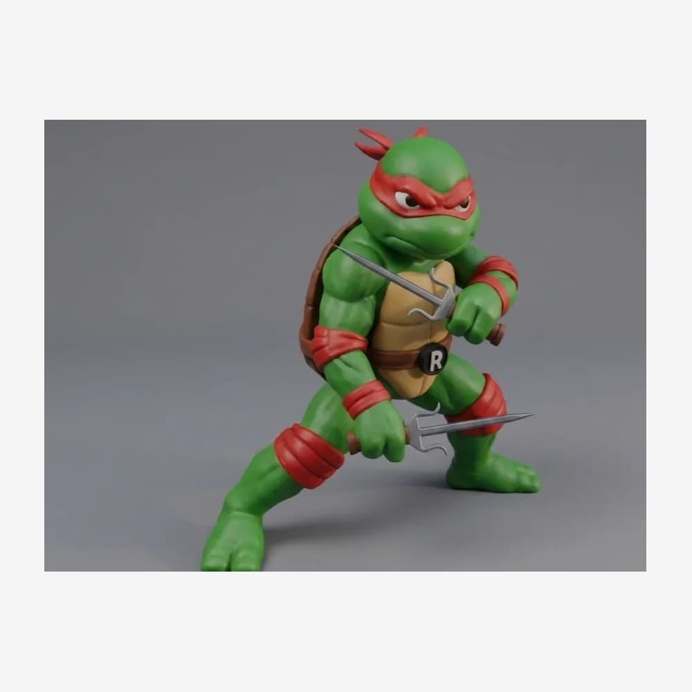 Raphael TMNT — ângulo lateral