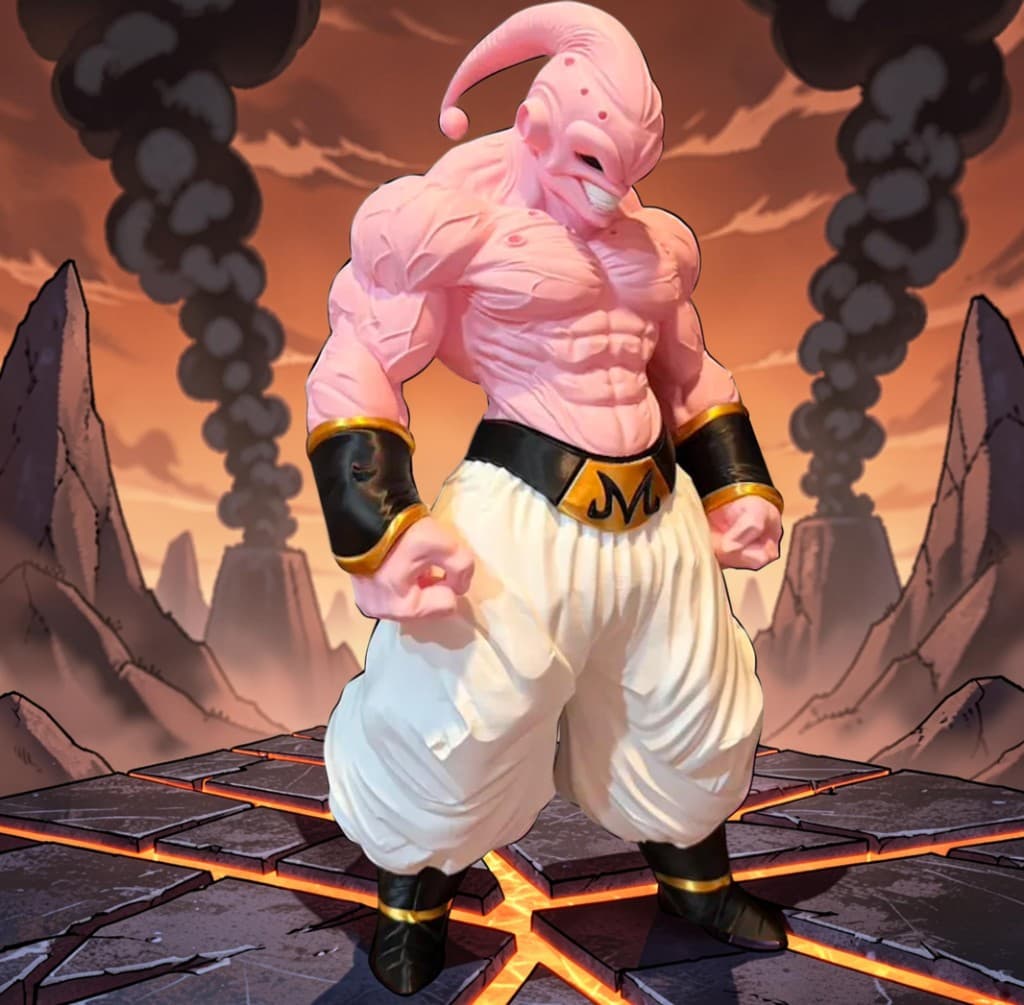 Super Buu Dragon Ball Z — recorte produto