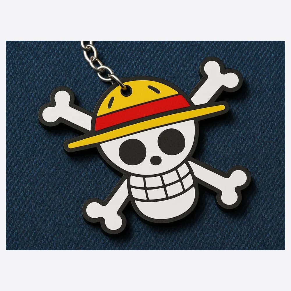 Chaveiro Jolly Roger (One Piece)