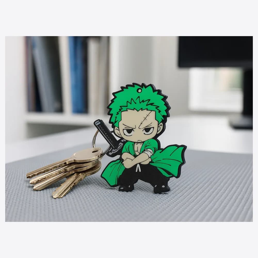 Chaveiro Zoro — no desk