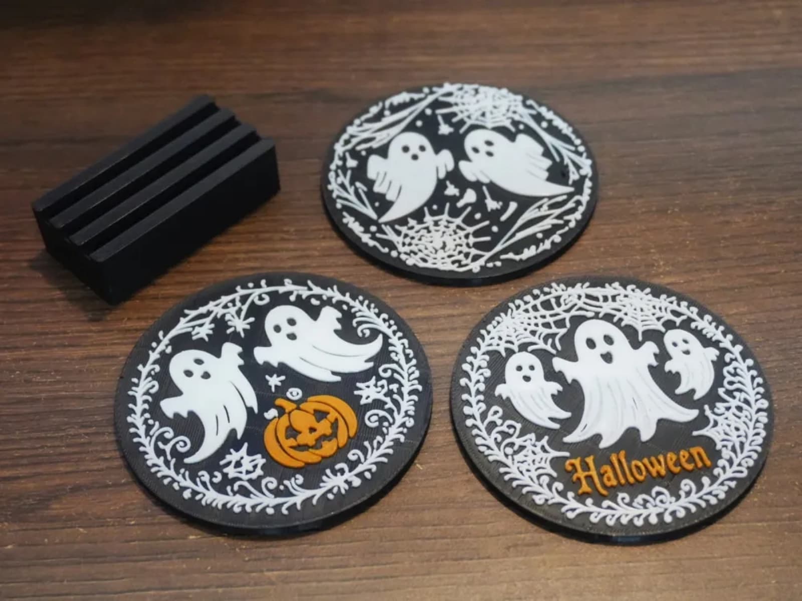 Kit porta-copos Halloween — conjunto