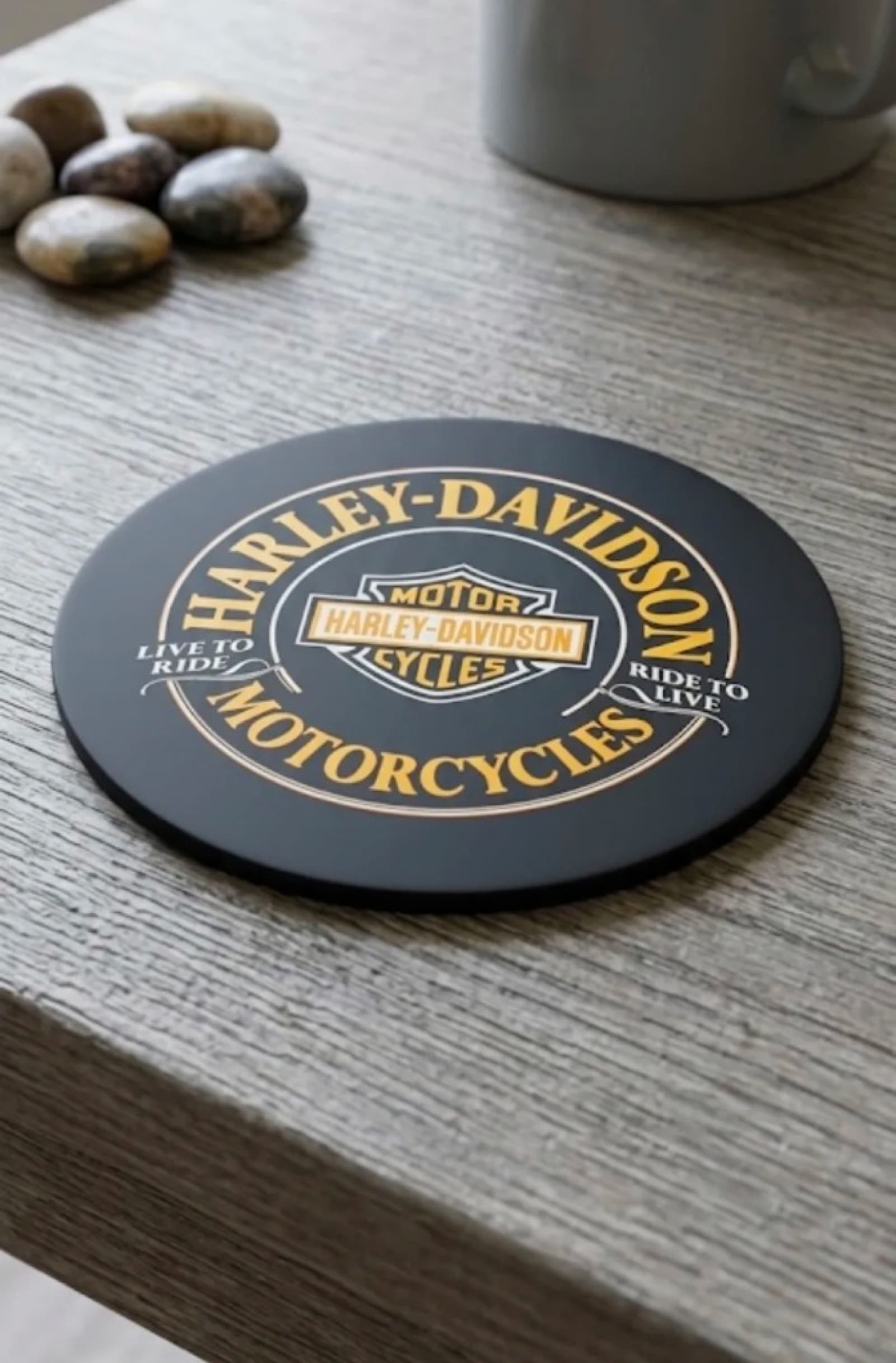 Porta-copos Harley-Davidson — bar and shield