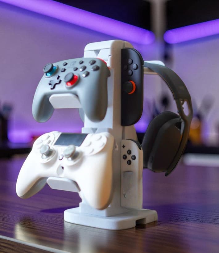 Suporte multi-controle — setup RGB