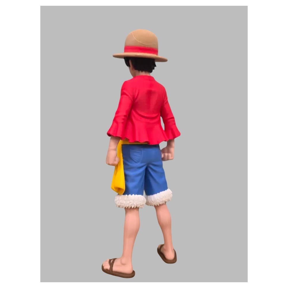 Monkey D. Luffy — vista traseira