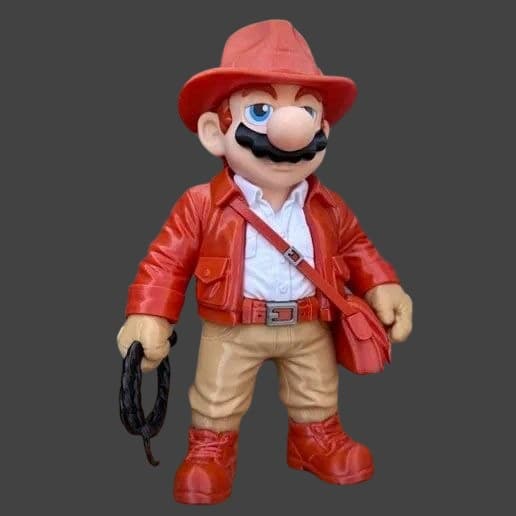 Chibi Indiana Mario