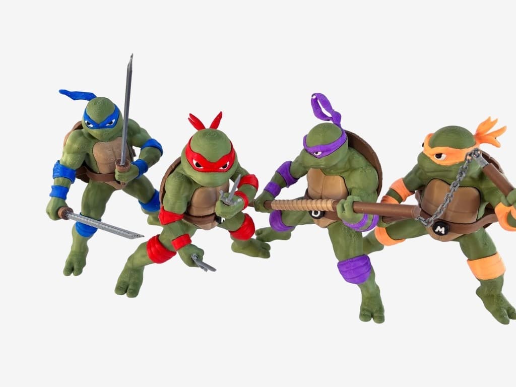 Kit Tartarugas Ninja